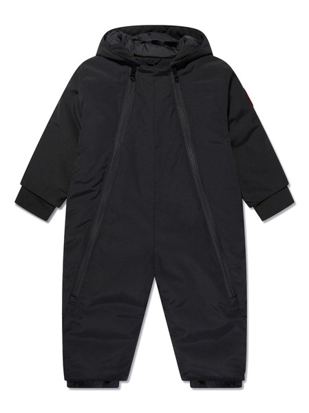  Canada Goose Kids Logo-patch Padded Snowsuit - Black 