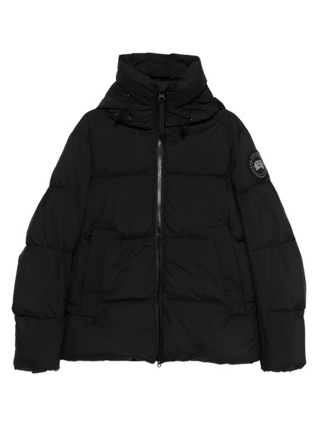  Canada Goose Logo-motif Puffer Jacket - Black 