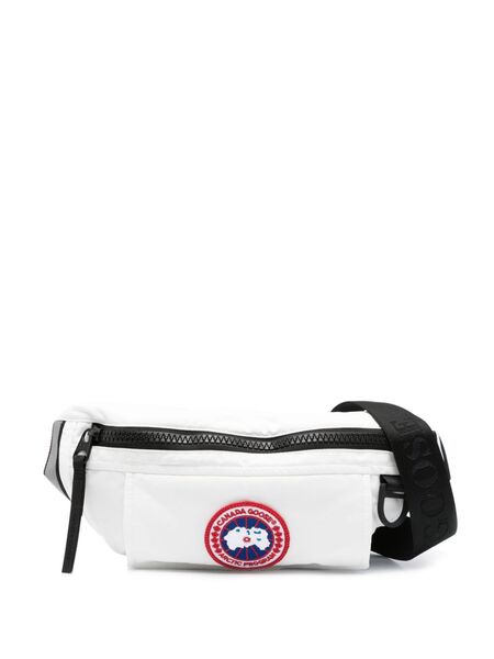  Canada Goose Logo-patch Padded Belt Bag - White 