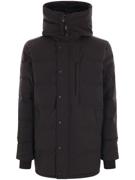  Canada Goose Padded Hooded Jacket - Black 