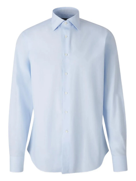 Canali Button-down Shirt - Blue 