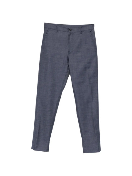  Canali Button Tailored Trousers - Blue 