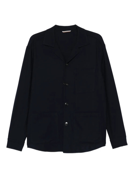  Canali Button-up Jacket - Blue 