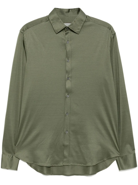  Canali Button-up Shirt - Green 