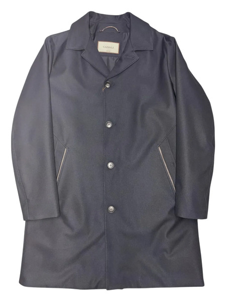  Canali Buttoned Coat - Grey 
