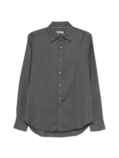  Canali Buttoned Shirt - Grey 