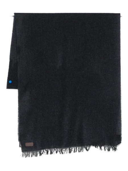  Canali Cashmere Scarf - Blue 