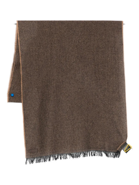  Canali Cashmere Scarf - Brown 