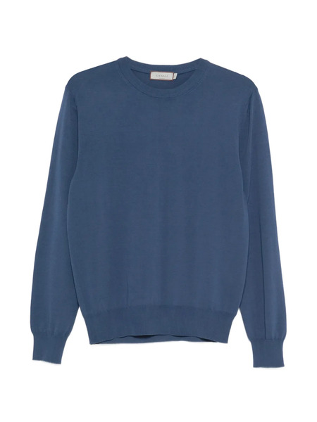  Canali Crew-neck Sweater - Blue 