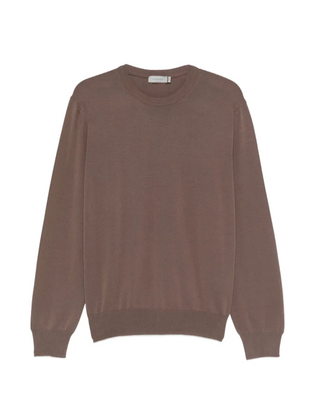  Canali Crew-neck Sweater - Brown 