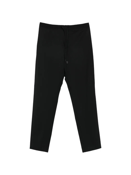  Canali Drawstring Trousers - Black 