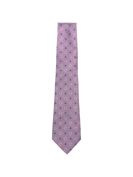  Canali Floral Tie - Purple 