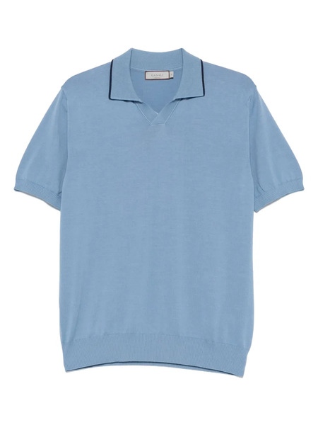  Canali Jersey T-shirt - Blue 