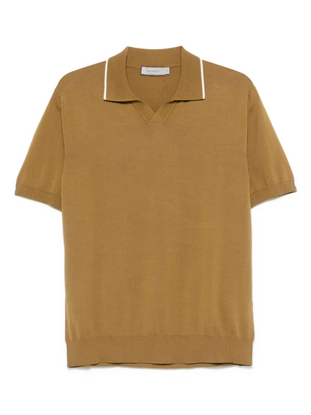  Canali Jersey T-shirt - Brown 