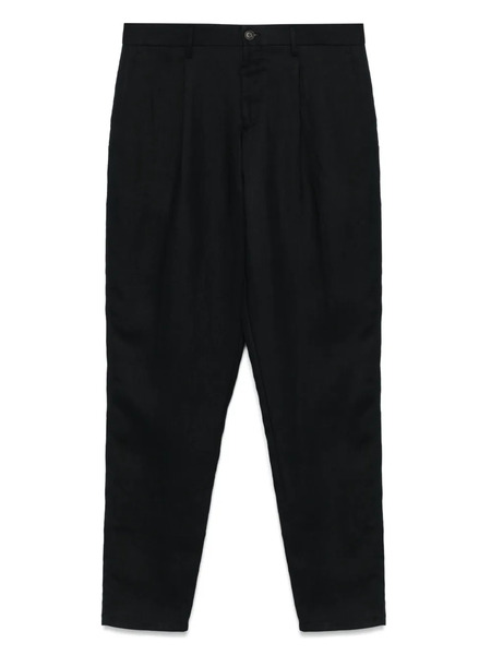  Canali Linen Trousers - Blue 