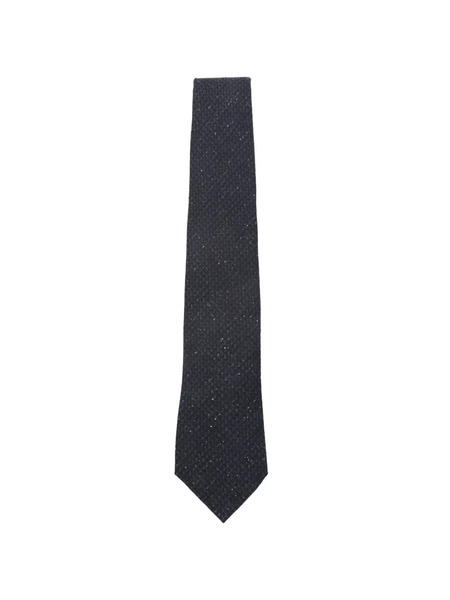  Canali Patterned Tie - Blue 