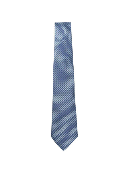  Canali Patterned Tie - Blue 