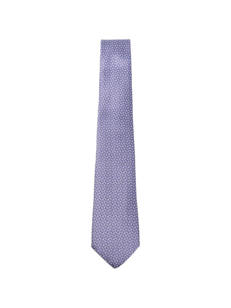  Canali Patterned Tie - Purple 