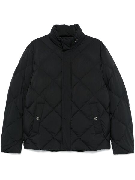  Canali Quilted Jacket - Black 