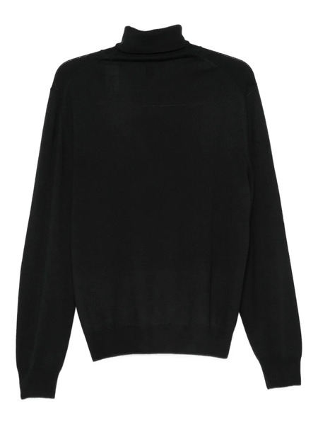  Canali Roll-neck Sweater - Black 