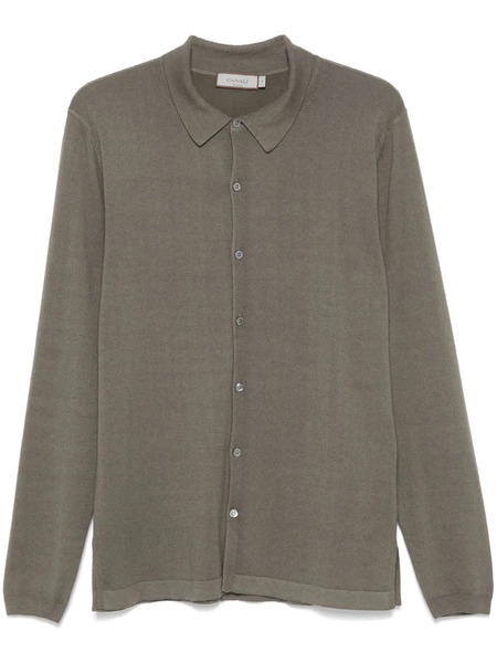  Canali Shirt Sweater - Grey 