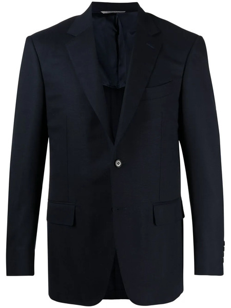  Canali Single-breasted Blazer - Blue 