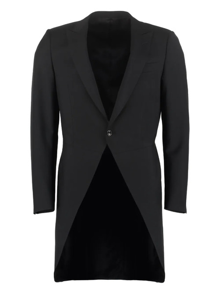  Canali Single-breasted Long-sleeve Jacket - Black 