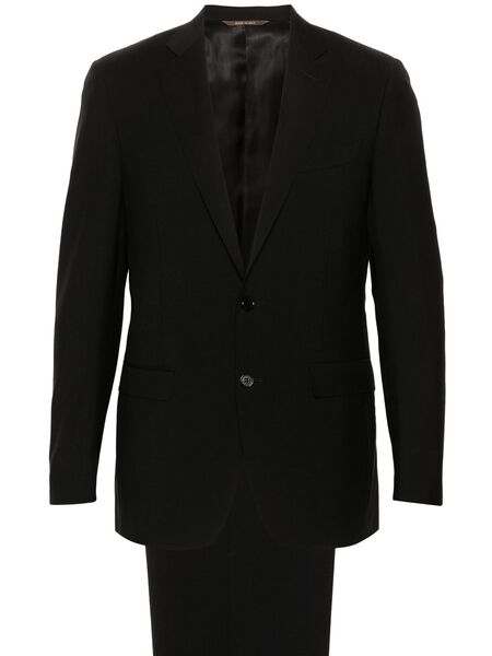  Canali Single-breasted Suit - Black 