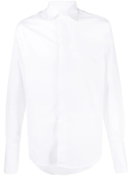  Canali Slim-cut Tailored Shirt - White 
