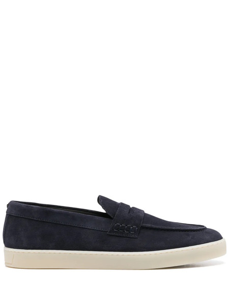  Canali Suede Loafers - Blue 