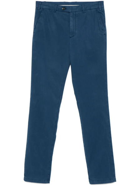  Canali Tapered Chinos - Blue 