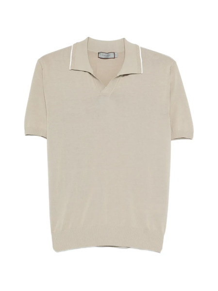  Canali V-neck T-shirt - Neutrals 