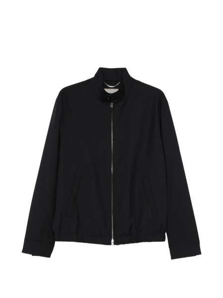  Canali Zip-up Bomber Jacket - Blue 