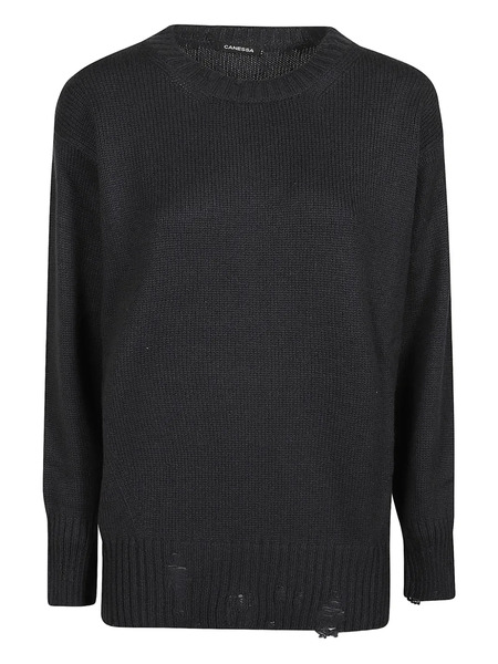  Canessa Cashmere Sweater - Black 