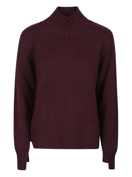  Canessa High-neck Cashmere Sweater - Red 