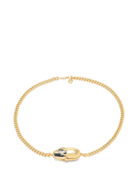 Capsule Eleven Capsule Crystal Jasper Necklace - Gold 