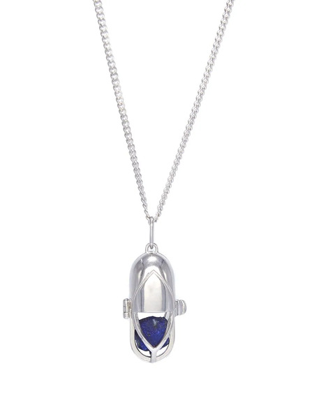  Capsule Eleven Capsule Crystal Pendant Necklace - Silver 