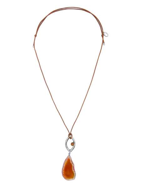  Capsule Eleven X Pantone Agate Necklace - Silver 