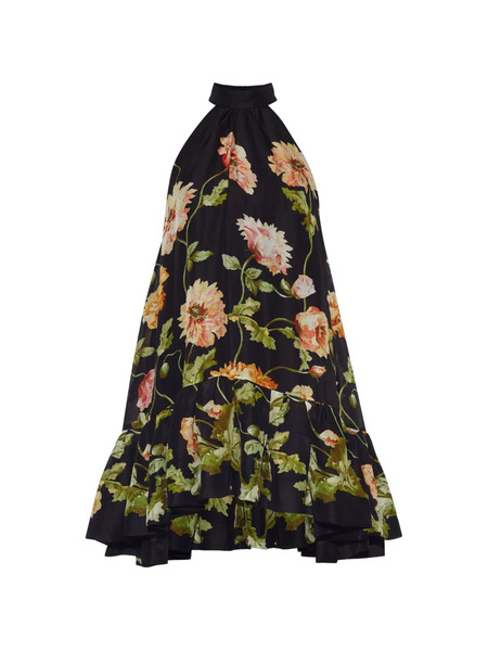  Cara Cara Arca Halterneck Mini Dress - Black 