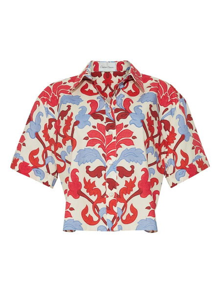  Cara Cara Calvia Floral Shirt - Neutrals 