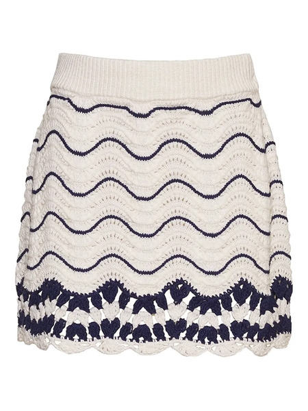  Cara Cara Catania A-line Skirt - Neutrals 