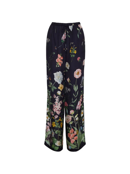  Cara Cara Girona Floral-print Trousers - Blue 