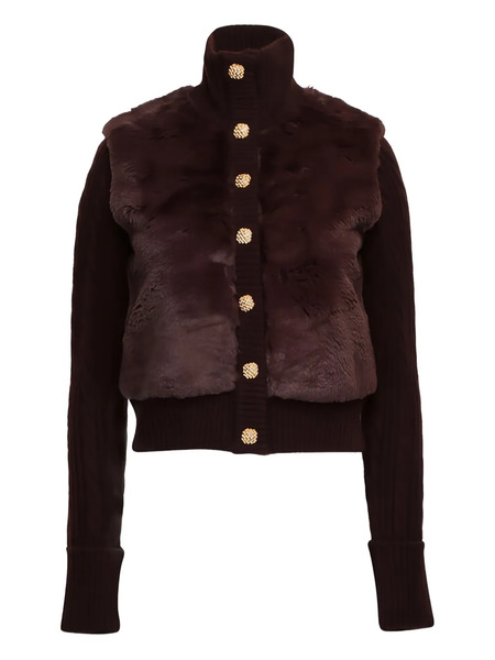  Cara Cara Logan Cable-knit Cardigan - Brown 