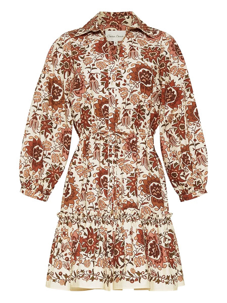  Cara Cara Robin Mini Dress - Neutrals 