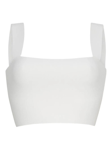  Cara Cara Square-neck Top - White 