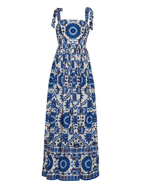  Cara Cara Tula Maxi Dress - Blue 