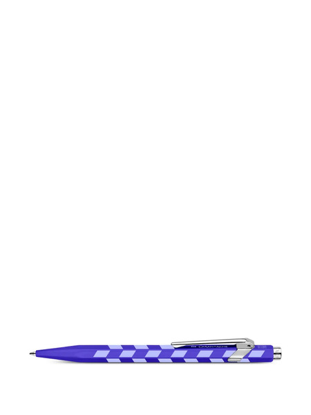  Caran D'ache 849™ Mosaic Geometric-pattern Pen - Blue 