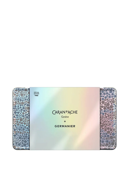  Caran D'ache X Germanier Diamond-patterned Pen - Grey 