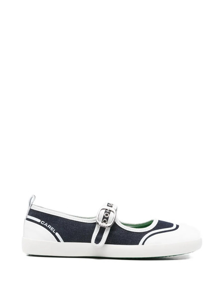  Carel Paris Buckle Strap Trainers - Blue 
