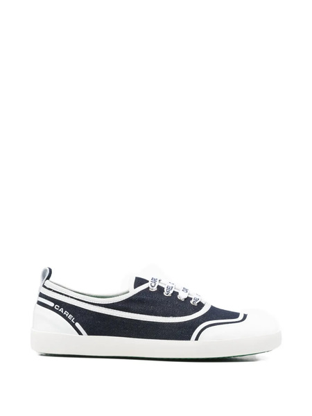  Carel Paris Denim Fabric Trainers - Blue 